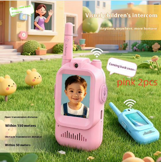 Fashion Children's Video Wireless Walkie-talkie Toy