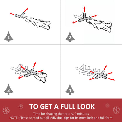 2.5ft 2 Pieces Prelit Artificial Christmas Tree With LED Light Mini Xmas Tree With Small Berry Pine Needles Pinecones Decorations For Garden