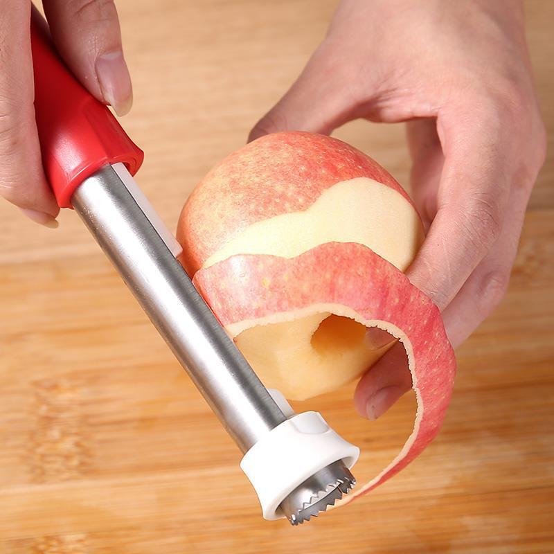 Stainless Steel Two-in-one Shrink Fruit Peeler