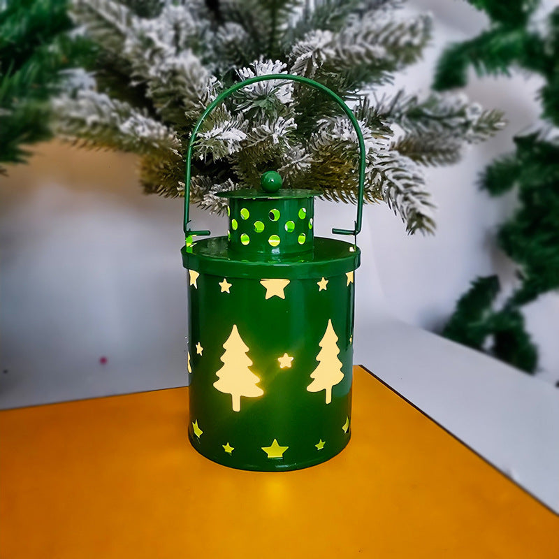LED Christmas Candle Lantern – Nordic Style Holiday Decoration
