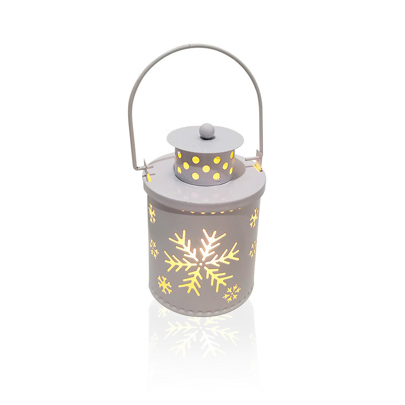 LED Christmas Candle Lantern – Nordic Style Holiday Decoration