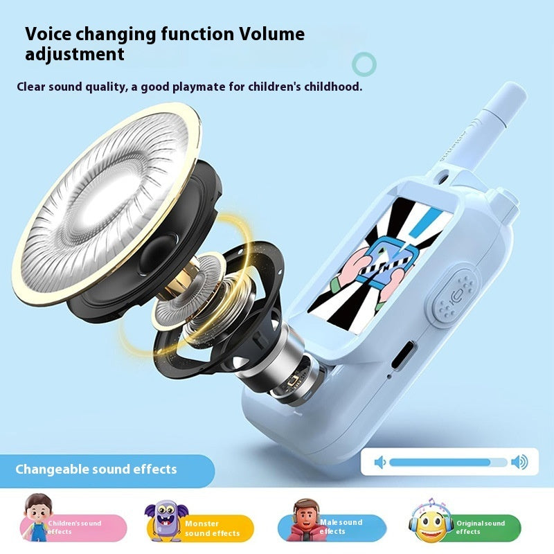Fashion Children's Video Wireless Walkie-talkie Toy