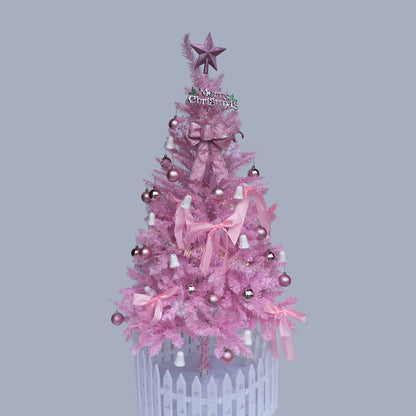 Enchanted Blush Christmas Tree – Dreamy Artificial Holiday Tree for Whimsical Home Décor & Gift Ideas