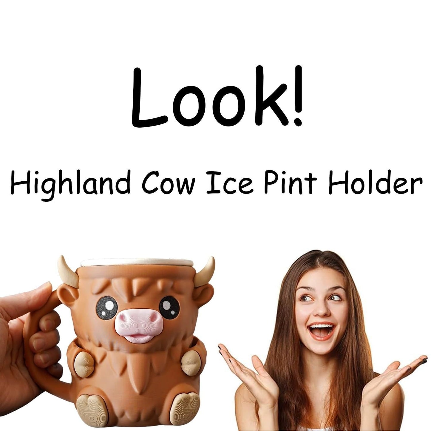 Nuevos productos helados Highland Cattle fuera de los estantes